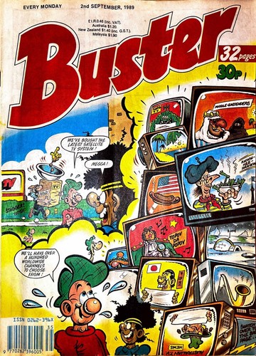 Buster comic vintage - buster,