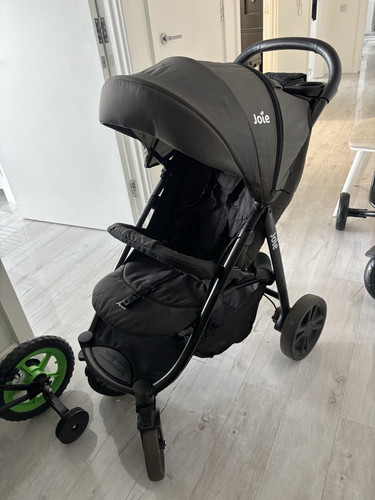 Joie black grey pushchair - joie,