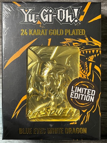 Yugioh 24k gold plated bar - plated,