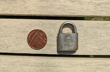 Brass BB Padlock small vintage