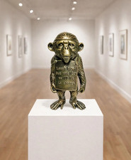 Banksy Monkey Laugh Now