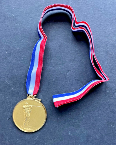 Vintage gold medal - vintage, on