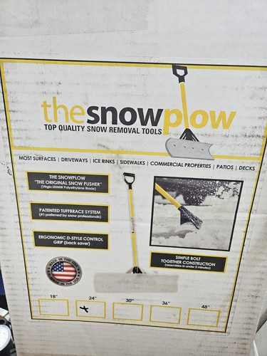 The snowplow snow pusher - snowplow, 24