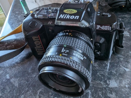 Nikon f401 slr film camera - slr, +