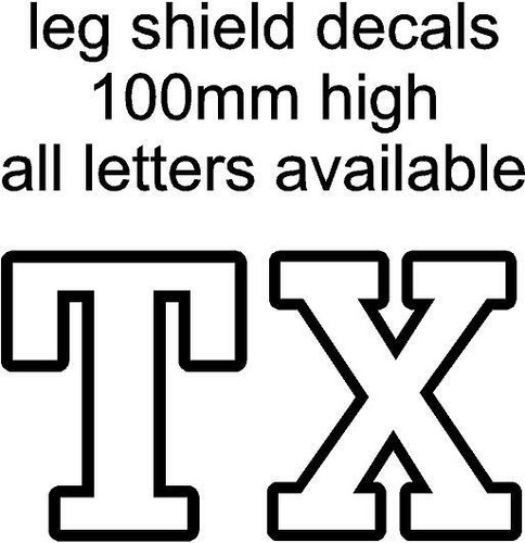 Leg shield flyscreen - tx,