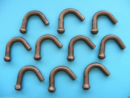 Ball end rope hooks - 10, weld
