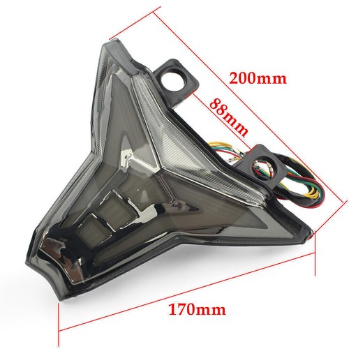 Rear motorcycle taillight fit - taillight,