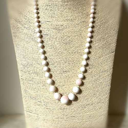 Conch shell bead necklace art - bead,