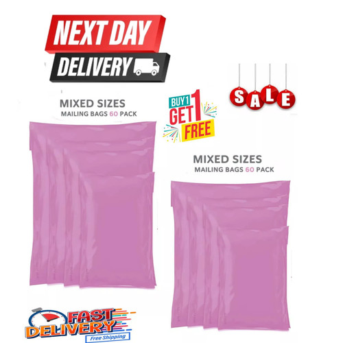 Mixed mailing plastic bags - plastic,