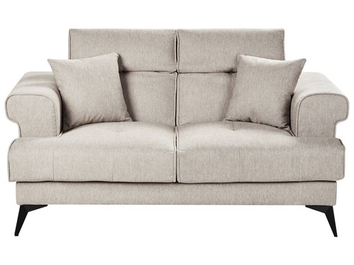 Seater fabric sofa taupe - seater,