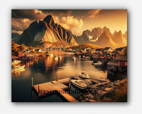 Peaceful coast picture - peaceful,