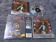 Tomb Raider platinum PS1 (COMPLETE INC MANUAL) Sony Playstation