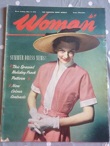 Vintage woman magazine may - ,