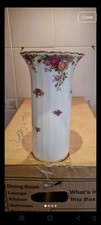 Royal Albert Fine Bone China Posy Vase Old Country Roses Pattern