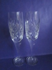 PAIR ROYAL DOULTON CRYSTAL