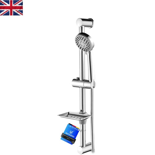 Elegant chrome shower riser - elegant,