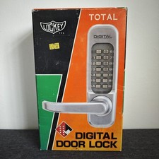 Lockey 1150 Series Mechanical Keyless Lever Digital Door Lock TPS Satin Chrome 