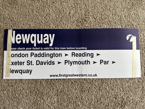 London paddington newquay fgw - london, paddington-newquay
