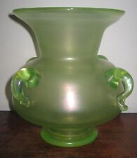 LOETZ LARGE GLASS VASE HAND