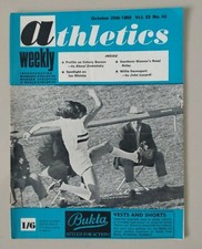 Athletics Weekly Magazine Oct