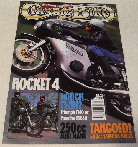 Classic bike triumph - classic, 8/95