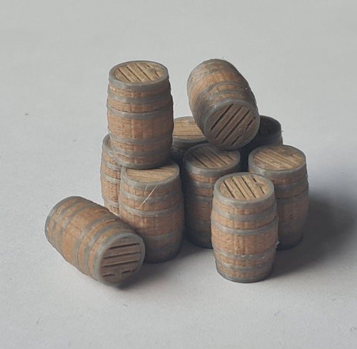 Wooden barrels 200l - wooden, model