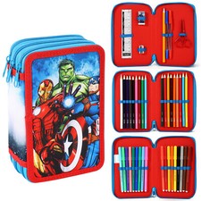 Avengers 3 Tier Pencil Case