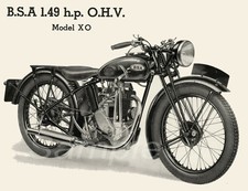 BSA 1936 MOTORCYCLE