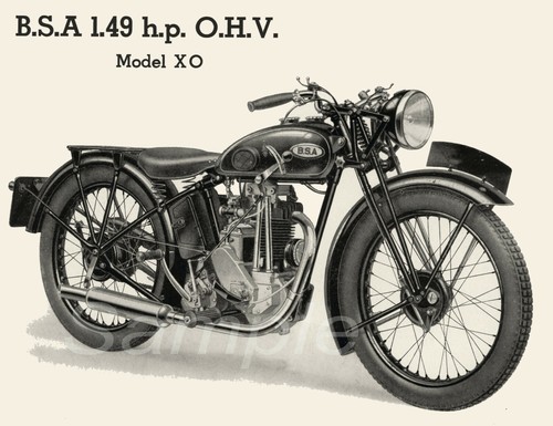 Bsa 1936 motorcycle - bsa,
