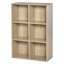 HOMCOM 6 Cubic Bookcase