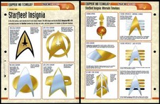 Starfleet Insignia - Badges - Star Trek Fact File Page