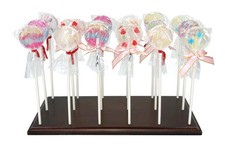 18 Hole Rustic Wood Lollipop