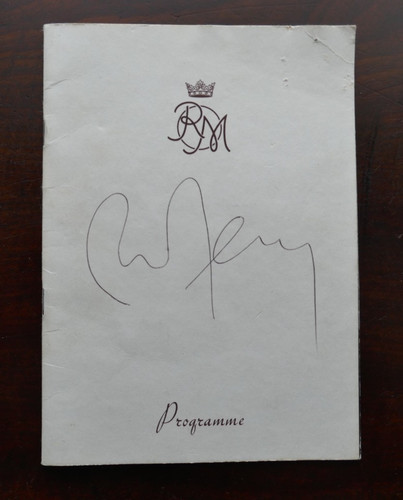 Bryan ferry signed 1974 - ferry,