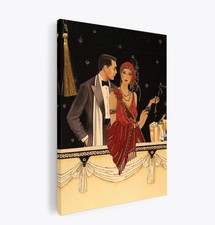 Art Deco Couple 1920's