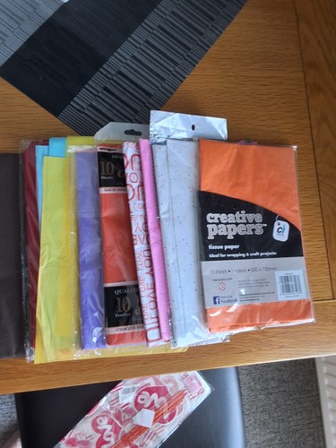 Job lot tissue paper - lot,