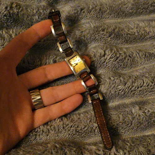 Vintage fossil leather strap - vintage,