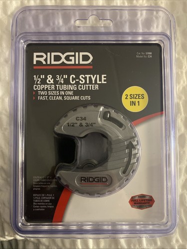 Ridgid 57008 3 4 - 1/2", to