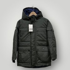Zara Boys Down Jacket Olive