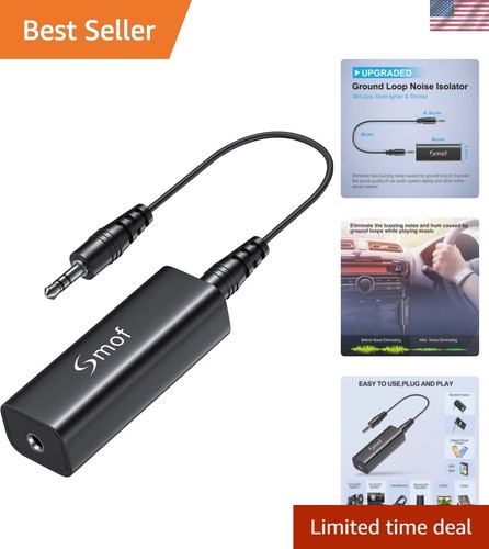 Ground loop noise - loop, isolator