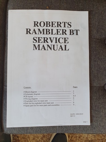 Roberts rambler dab radio - roberts,