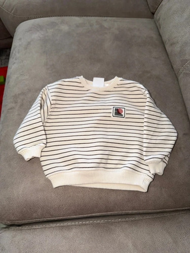 Toddler striped long - long, sleeve