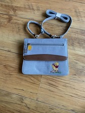 Vintage Walt Disney Winnie The Pooh Small Embroidered Handbag Genuine Disney