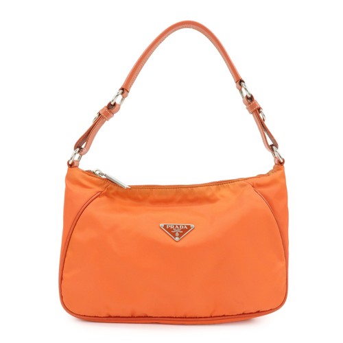 Prada triangle logo nylon - prada,