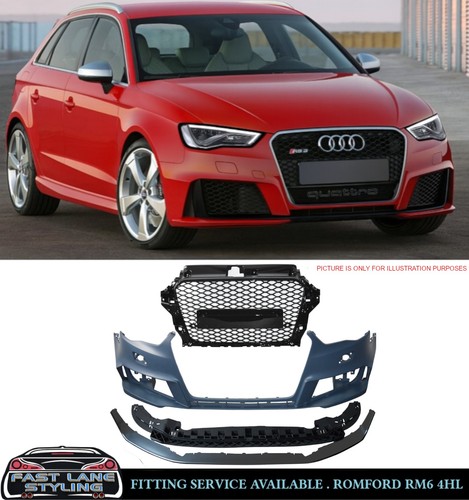 Audi rs3 style front bumper - front,