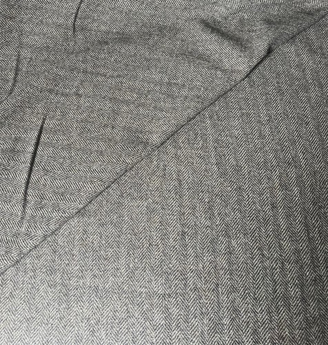 100 wool tweed fabric - fabric, by