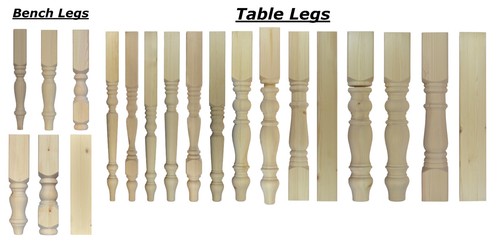 Single pine bench - single, &