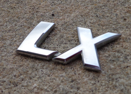 Honda trunk emblem badge - lx,