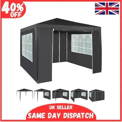 3x3m heavy duty gazebo - heavy,
