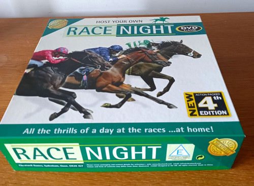 Cheatwell games race night - night, dvd