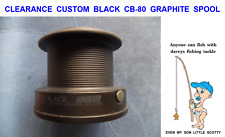 CLEARANCE OKUMA CUSTOM BLACK CB-80 SPARE SPOOL ONLY NO REEL